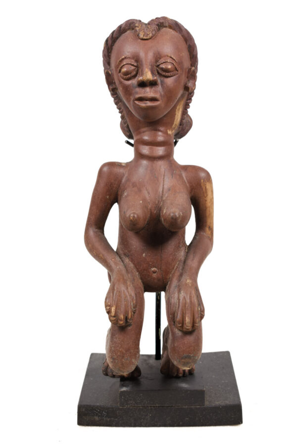 Female figure - Wood - Mbala- DR Congo