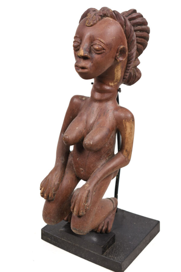 Female figure - Wood - Mbala- DR Congo