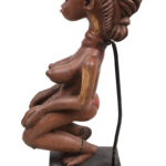 Female figure - Wood - Mbala- DR Congo
