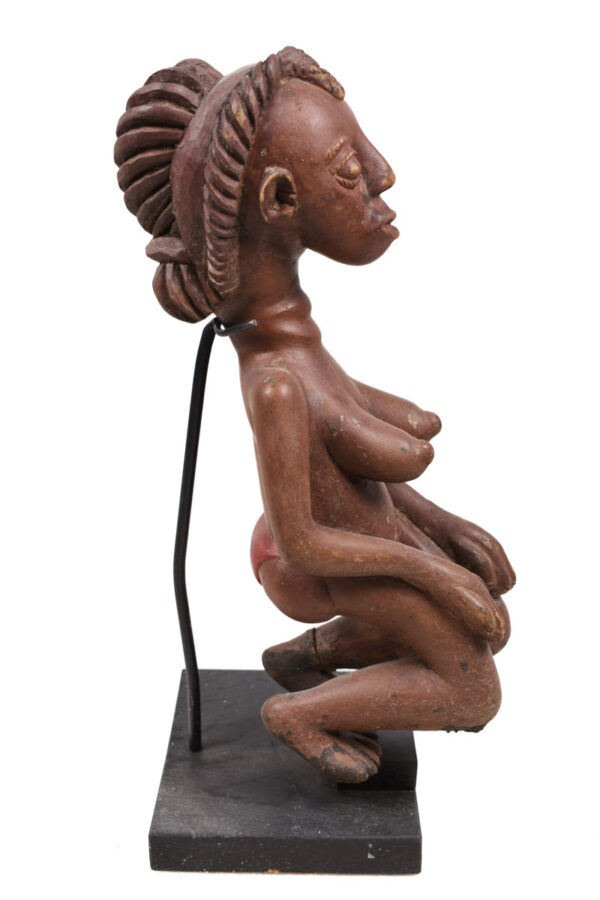 Female figure - Wood - Mbala- DR Congo