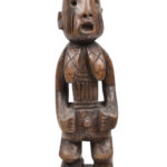 Ancestor figure - Wood - Montol - Nigeria
