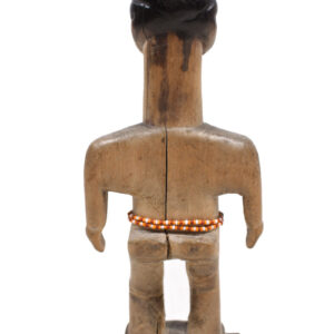 Venavi figure - Wood, Beads - Ewe - Togo