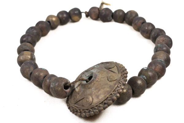 Necklace - Bronze - Asante - Ghana