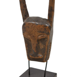 Buffalo mask - Wood - Baule - Ivory Coast