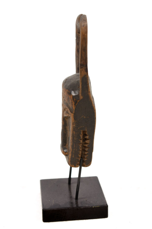 Buffalo mask - Wood - Baule - Ivory Coast