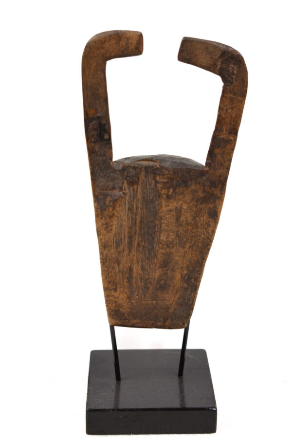 Buffalo mask - Wood - Baule - Ivory Coast