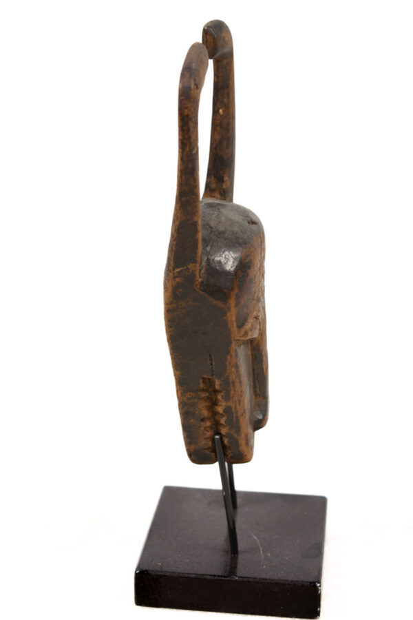 Buffalo mask - Wood - Baule - Ivory Coast