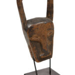Buffalo mask - Wood - Baule - Ivory Coast