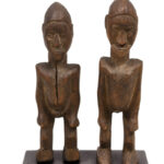 Ancestor pair - Wood - Lobi - Burkina Faso