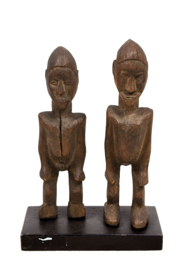 Ancestor pair - Wood - Lobi - Burkina Faso