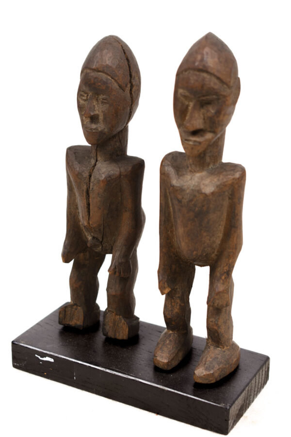 Ancestor pair - Wood - Lobi - Burkina Faso