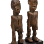 Ancestor pair - Wood - Lobi - Burkina Faso
