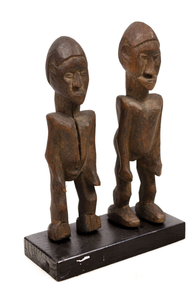 Ancestor pair - Wood - Lobi - Burkina Faso