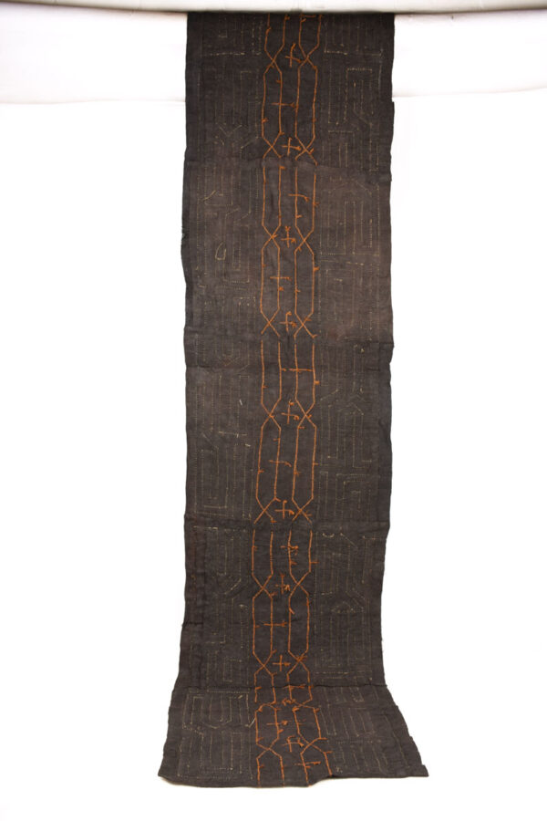 Textile - Cloth - Shoowa-Kuba - DR Congo 260 cm