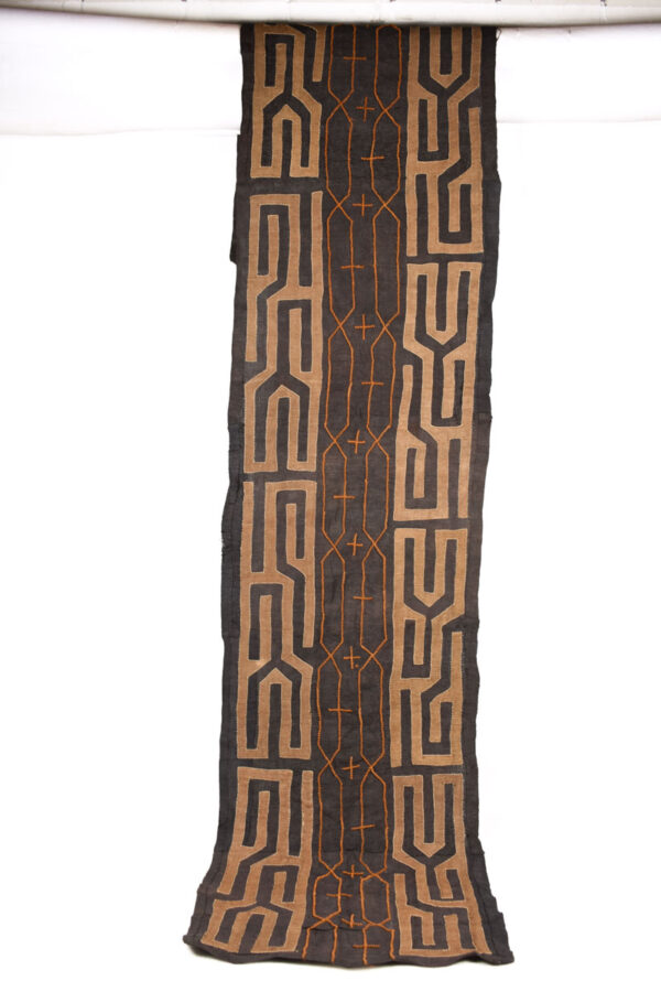 Textile - Cloth - Shoowa-Kuba - DR Congo 260 cm