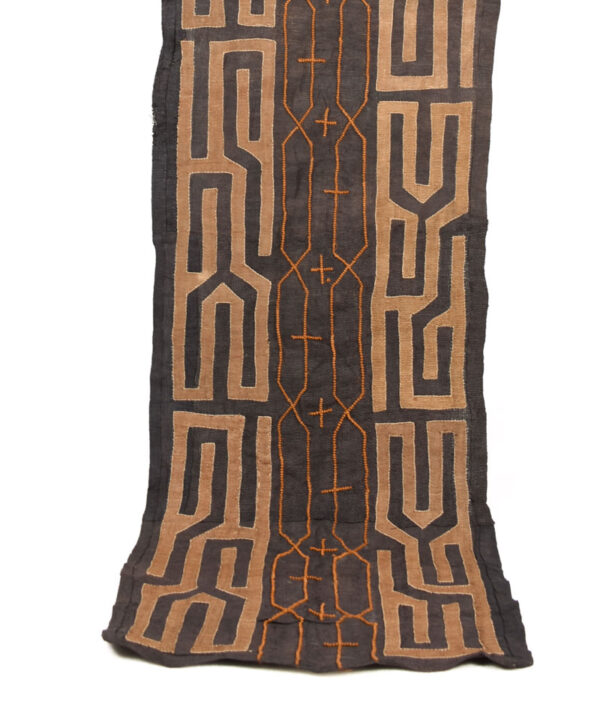 Textile - Cloth - Shoowa-Kuba - DR Congo 260 cm