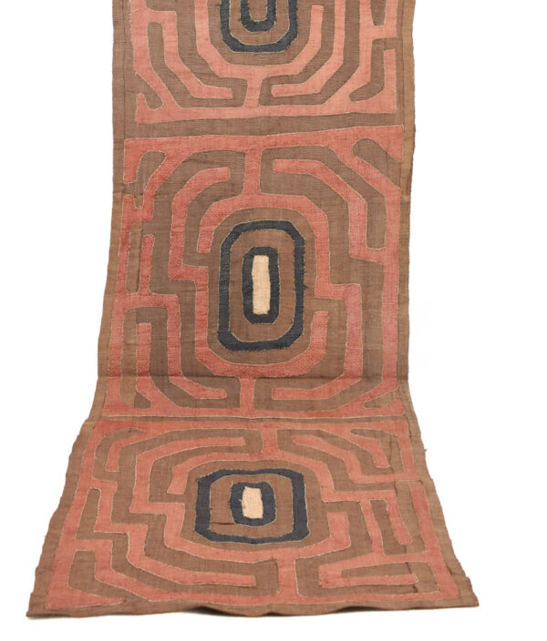 Textile - Cloth - Shoowa-Kuba - DR Congo 300 cm