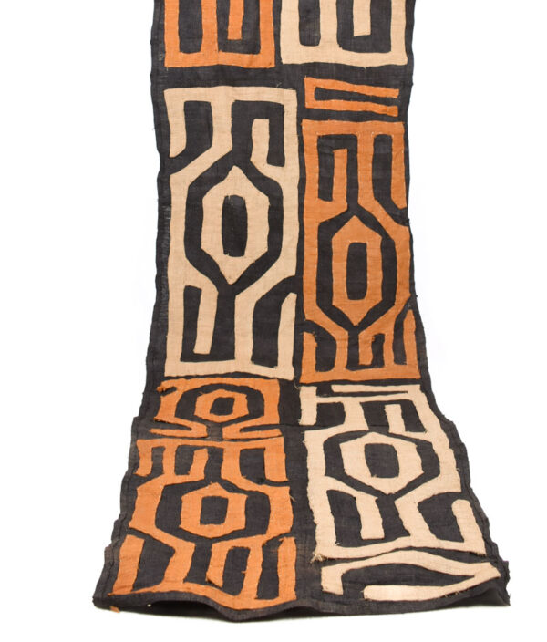 Textile - Cloth - Shoowa-Kuba - DR Congo 340 cm