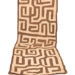 Textile - Cloth - Shoowa-Kuba - DR Congo 340 cm