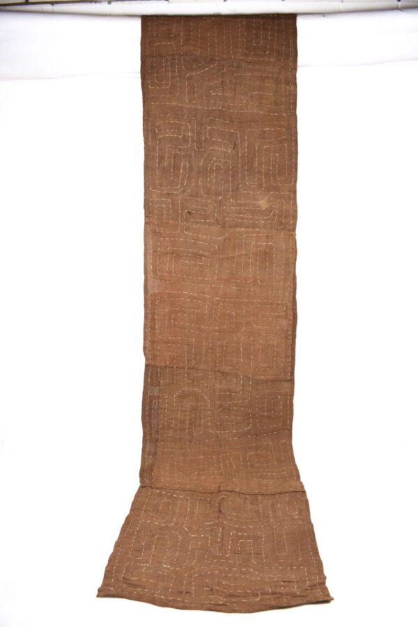 Textile - Cloth - Shoowa-Kuba - DR Congo 340 cm