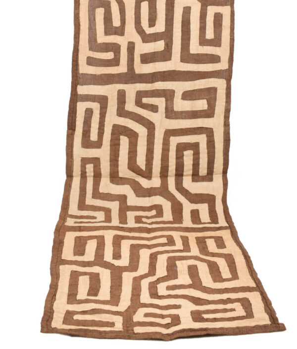 Textile - Cloth - Shoowa-Kuba - DR Congo 340 cm