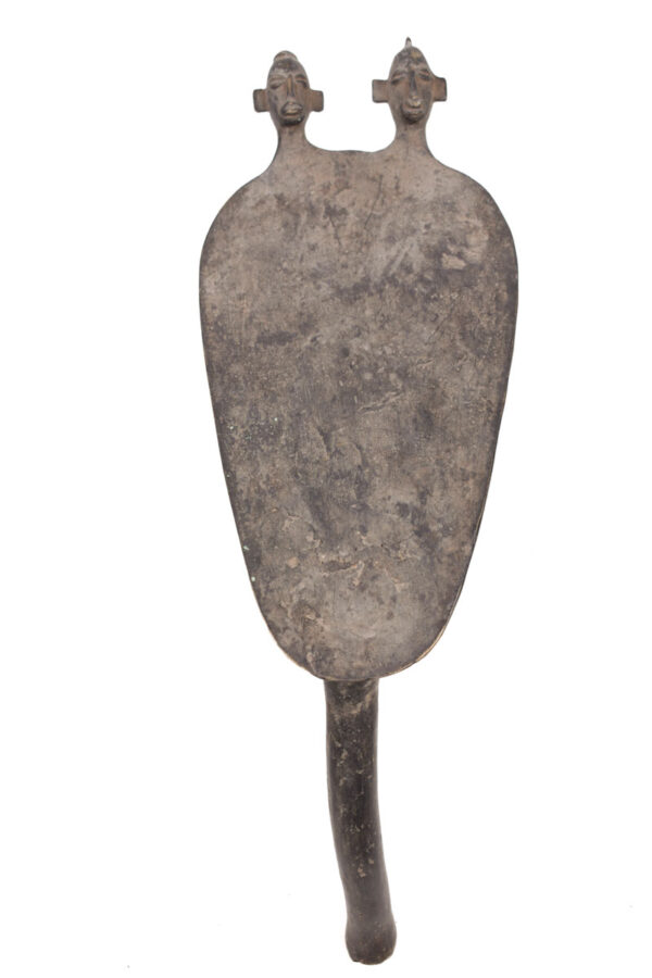 Stool - Bronze - Lobi - Burkina Faso