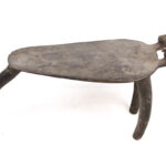 Stool - Bronze - Lobi - Burkina Faso
