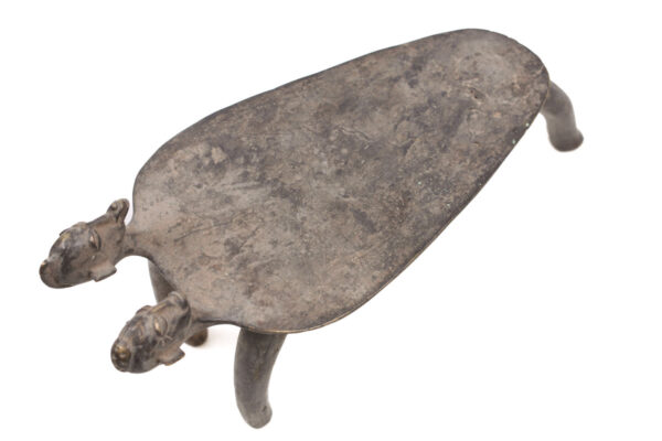 Stool - Bronze - Lobi - Burkina Faso