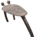 Stool - Bronze - Lobi - Burkina Faso