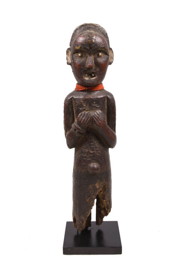 Ancestor Figure - Wood, Metal - Fang - Gabon