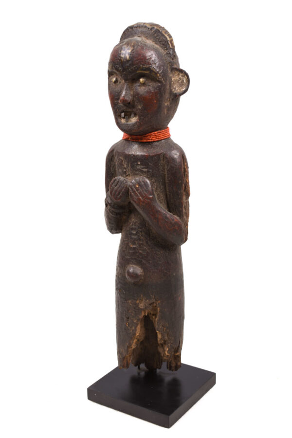 Ancestor Figure - Wood, Metal - Fang - Gabon