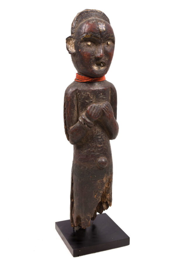 Ancestor Figure - Wood, Metal - Fang - Gabon