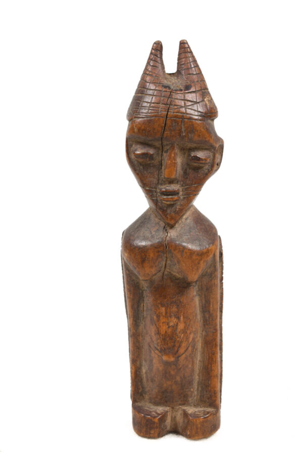 Initiation Statue - Wood - Lega - Congo