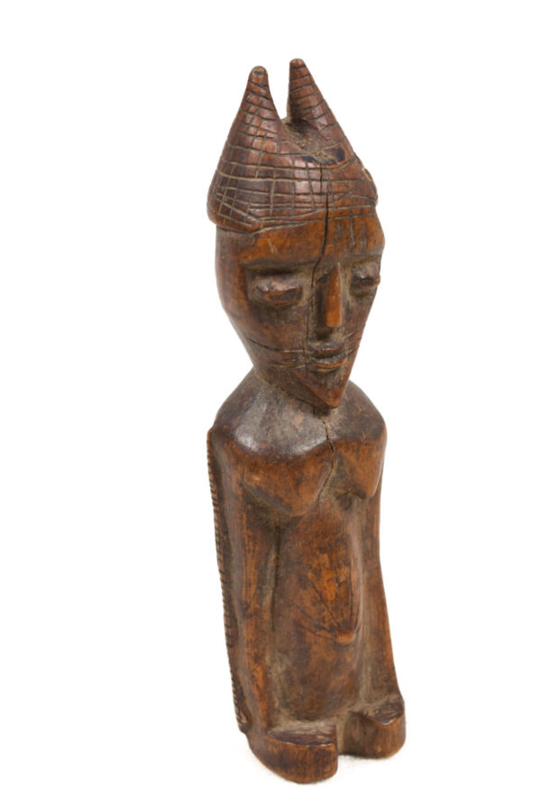 Initiation Statue - Wood - Lega - Congo