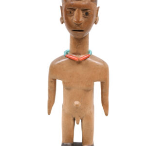 Venavi figure - Wood, Beads - Ewe - Togo