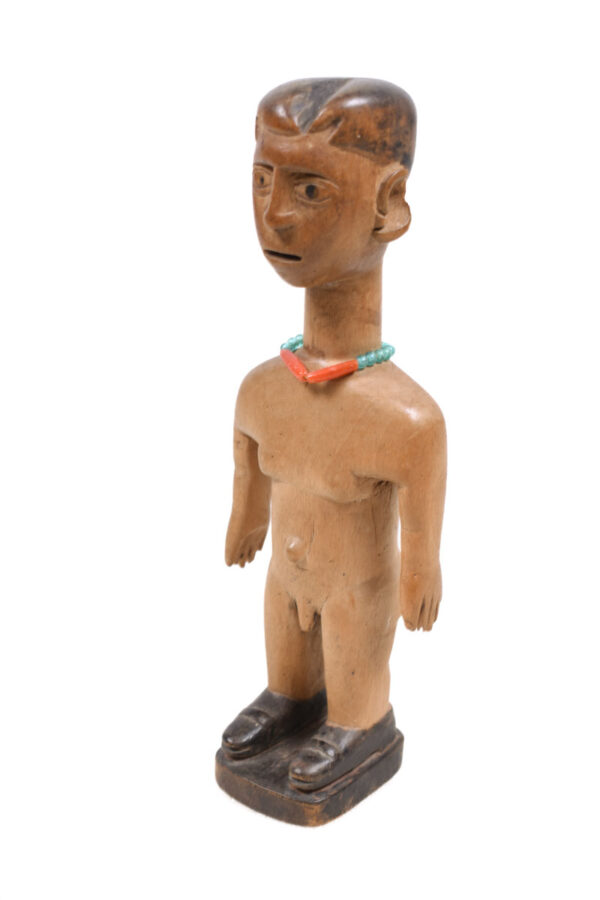 Venavi figure - Wood, Beads - Ewe - Togo