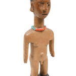 Venavi figure - Wood, Beads - Ewe - Togo