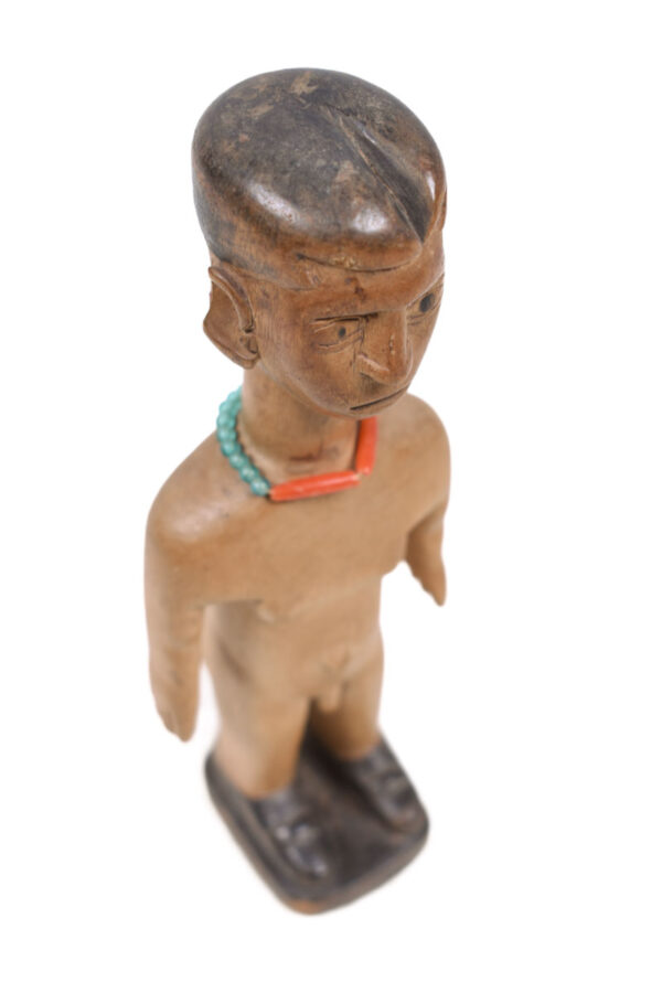 Venavi figure - Wood, Beads - Ewe - Togo