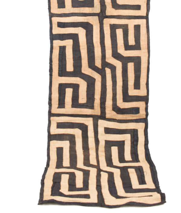 Textile - Cloth - Shoowa-Kuba - DR Congo 270 cm