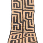 Textile - Cloth - Shoowa-Kuba - DR Congo 270 cm