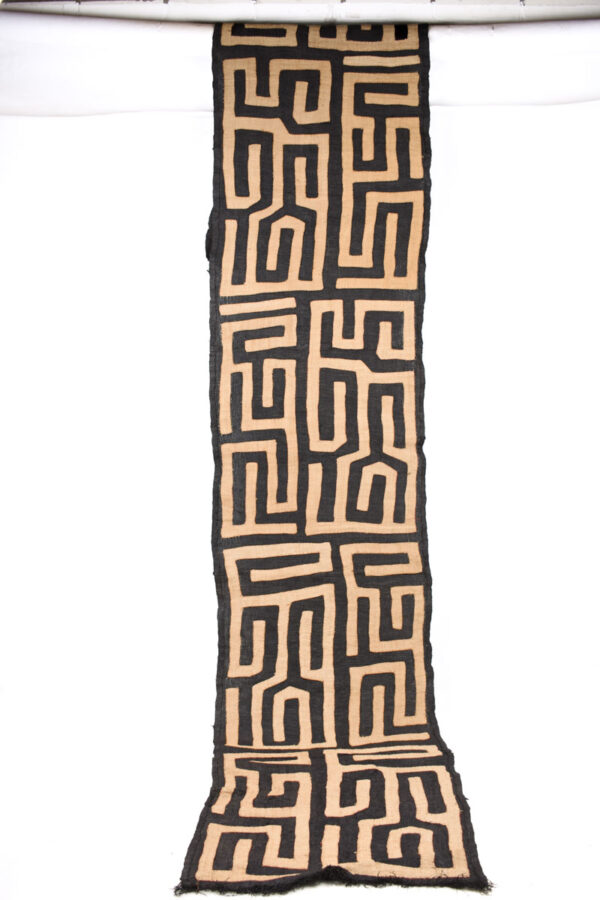 Textile - Cloth - Shoowa-Kuba - DR Congo 295 cm