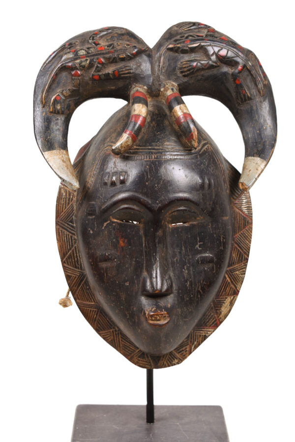 Dance mask - Wood - Yaure - Ivory Coast