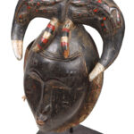 Dance mask - Wood - Yaure - Ivory Coast