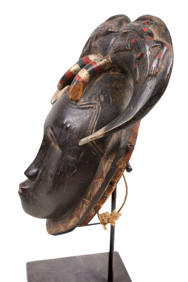 Dance mask - Wood - Yaure - Ivory Coast