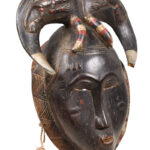Dance mask - Wood - Yaure - Ivory Coast