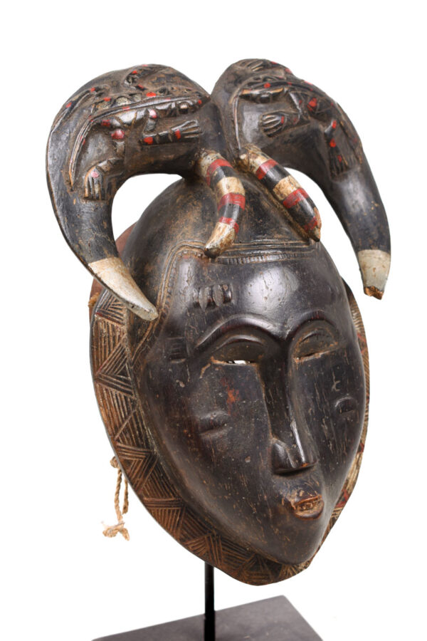 Dance mask - Wood - Yaure - Ivory Coast