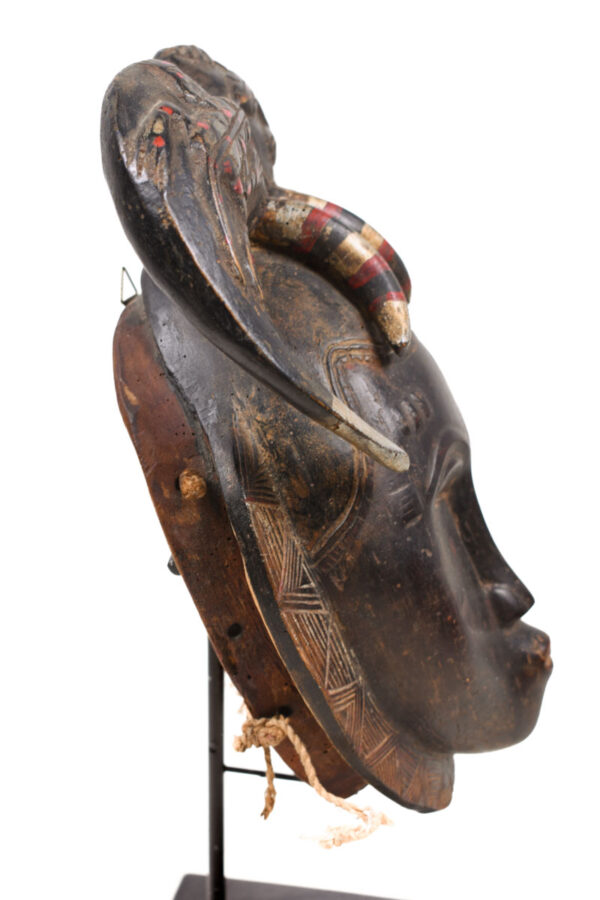 Dance mask - Wood - Yaure - Ivory Coast