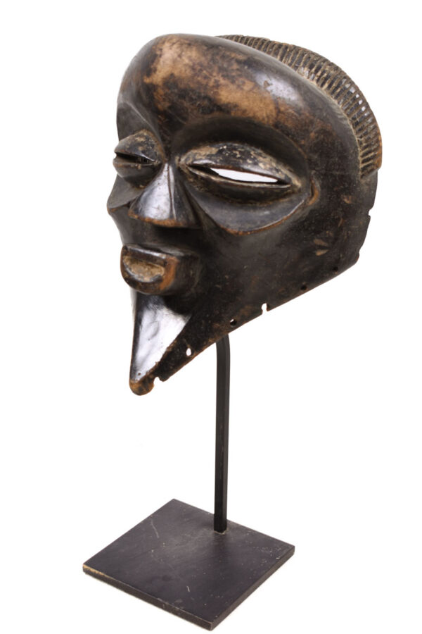 Face Mask - Wood - Mbagani - Congo