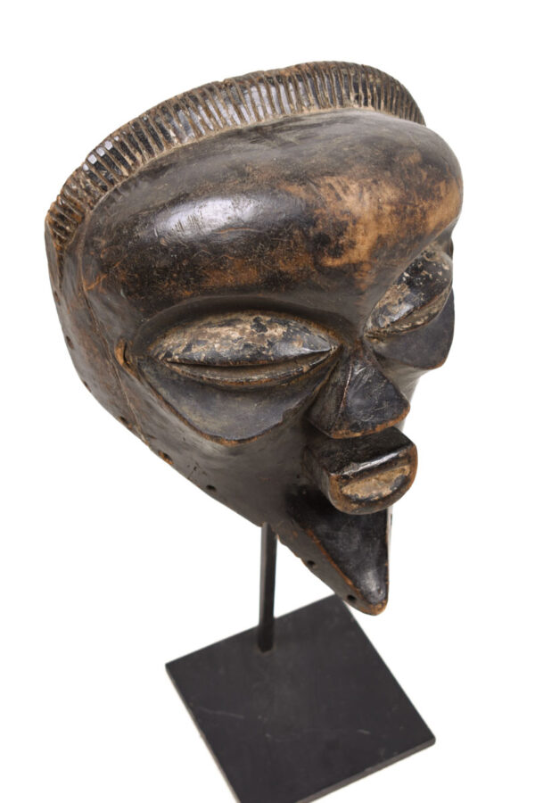 Face Mask - Wood - Mbagani - Congo