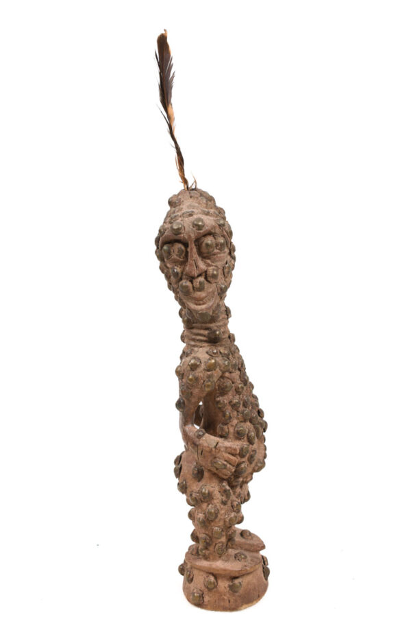 Power Figure - Wood, Metal - Songye - Congo
